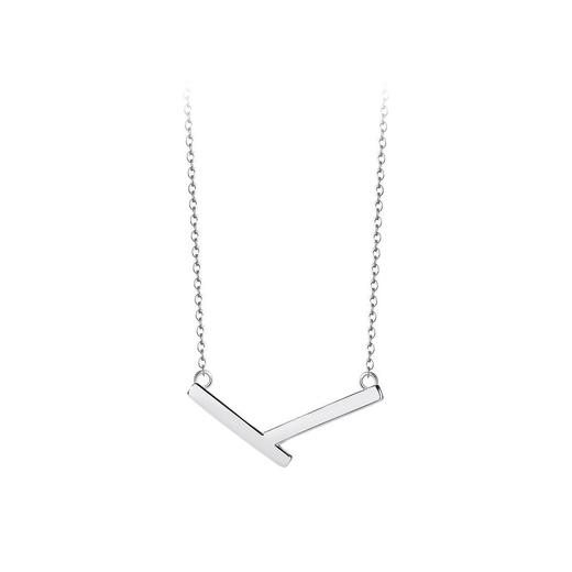 【百川】S925银几何V形极简不规则项链【YXS-A2763】 商品图4