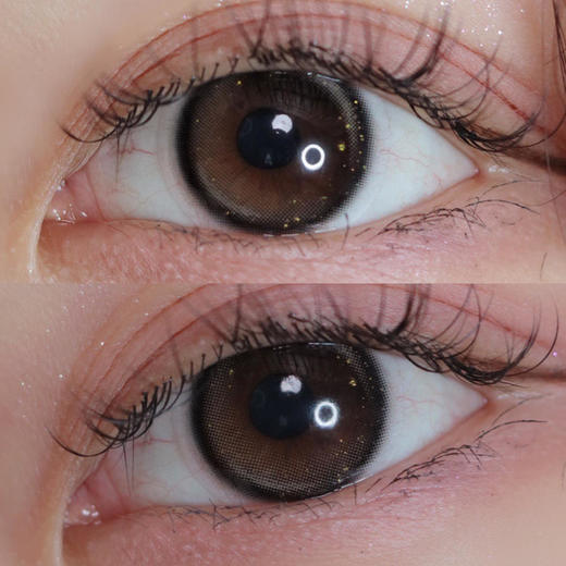 【日抛】 黑皮蛋 chonos日抛 小直径14.0 着色13.2  【同品牌多盒更划算 完整选款色板在详情页里哟】 含水50％，基弧8.4 商品图9