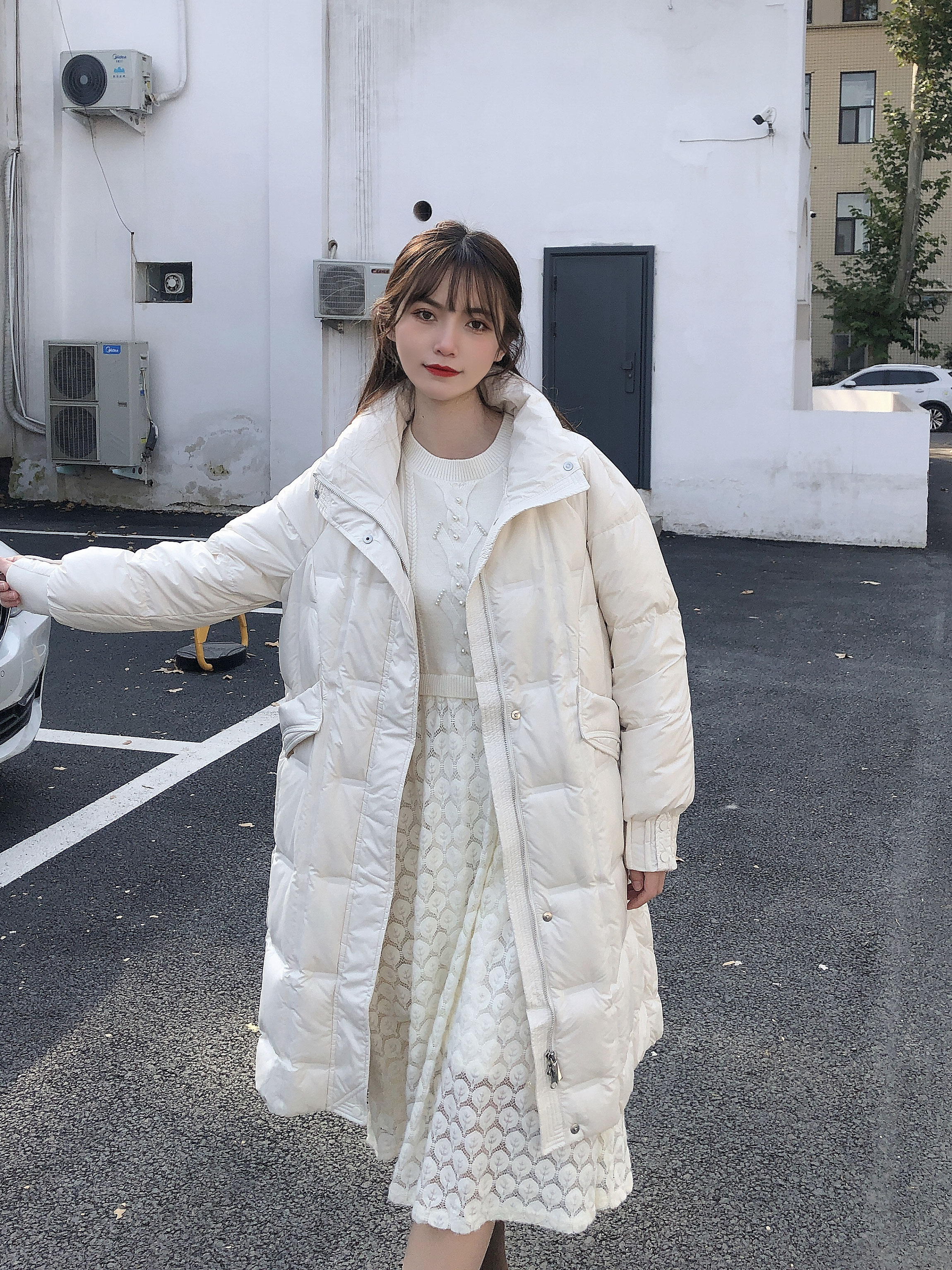 p&x设计师女装 2022冬季新款 长款羽绒服 822424574 - 乐周px旗舰店