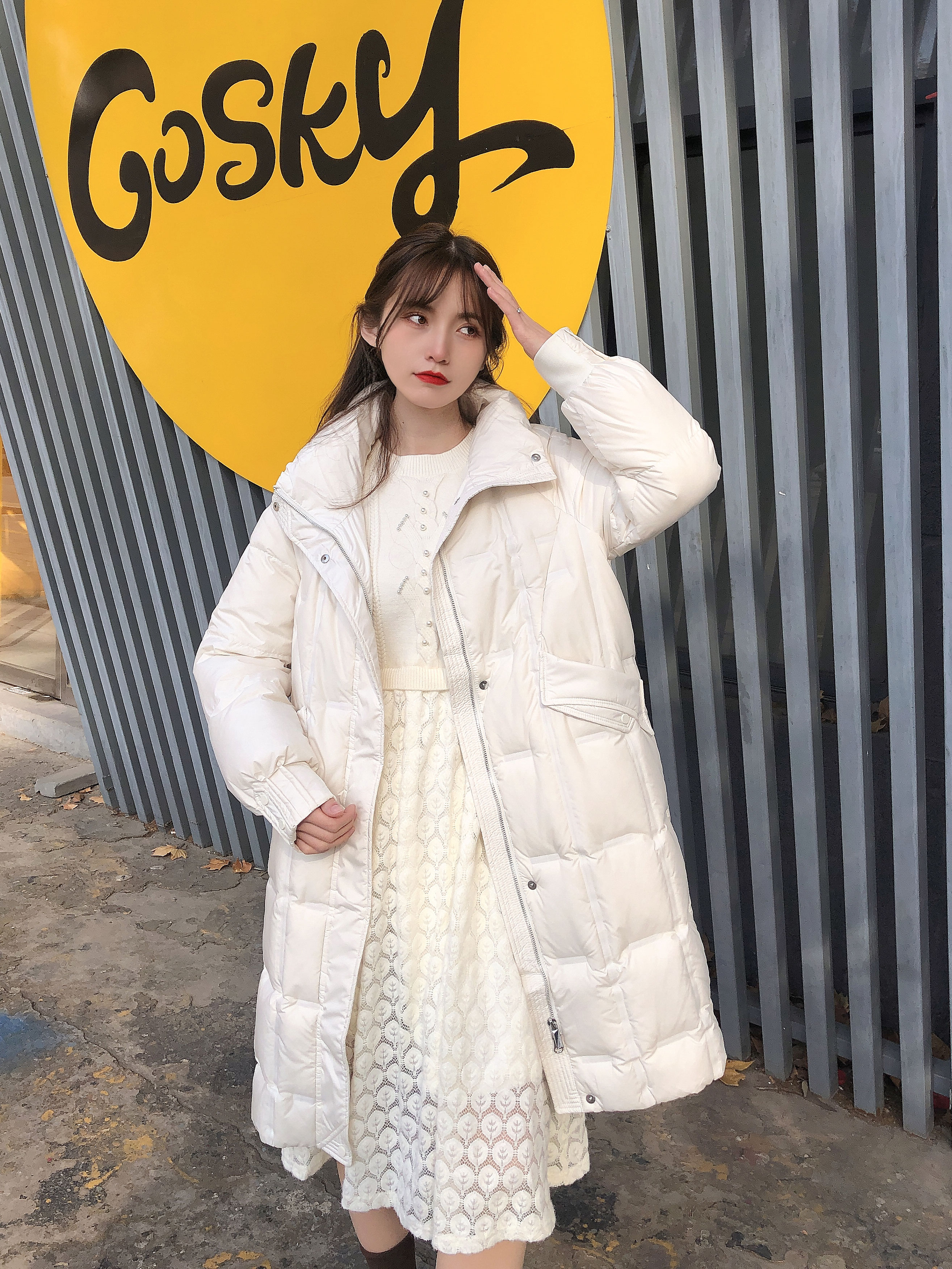 p&x设计师女装 2022冬季新款 长款羽绒服 822424574 - 乐周px旗舰店