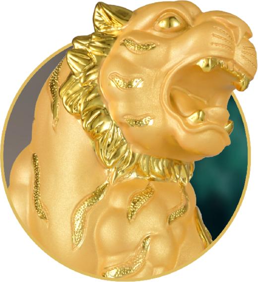 【福利】茅台集团 贵州老窖 虎啸山河 金色  酱香型 53度 500ml 商品图1