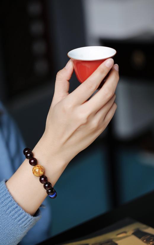 【青山特惠】原创12mm*14颗 小叶紫檀 心清  精美手串 y2 商品图8