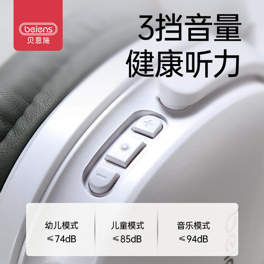 贝恩施儿童诵读耳返耳罩式耳机 ZJ 商品图1