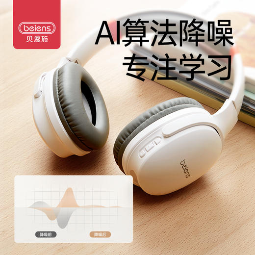 贝恩施儿童诵读耳返耳罩式耳机 ZJ 商品图2