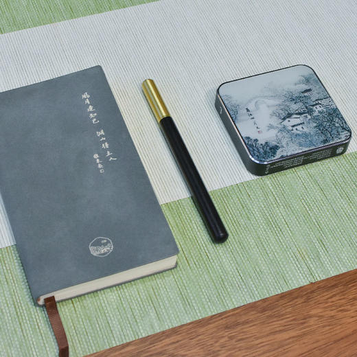 羽诗制造出品 甬墨文华套装笔记本充电宝签字笔文创礼盒 商品图0