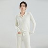 东黎 • 小山羊绒女士秋冬翻领抽条长袖衬衣 2095 商品缩略图2