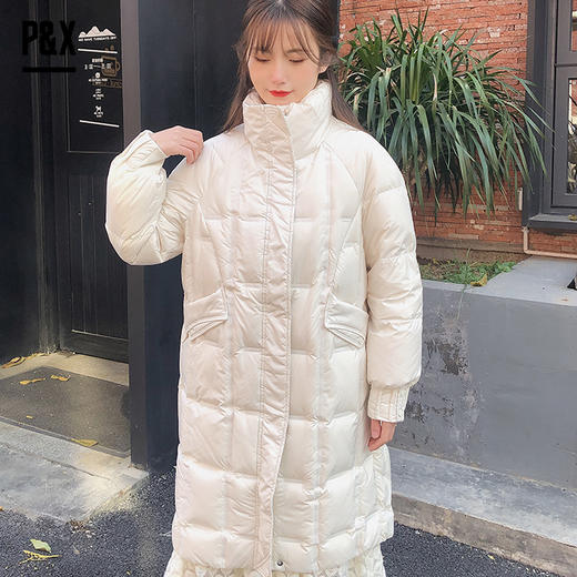 P&X设计师女装 2022冬季新款 长款羽绒服 822424574 商品图1