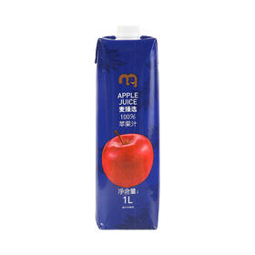 麦德龙 麦臻选 100%苹果汁 1L