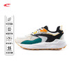 【线下同款 加密三明治网布+反绒皮+超纤革鞋面智能回弹科技中底赛琪男士休闲跑鞋332171 商品缩略图0