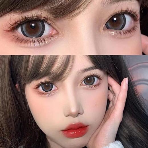 新款镜光小樱灰色年抛美瞳0～800度 商品图1