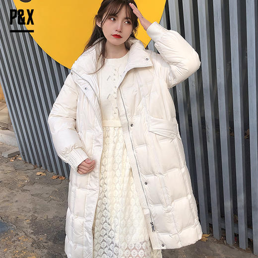 P&X设计师女装 2022冬季新款 长款羽绒服 822424574 商品图0