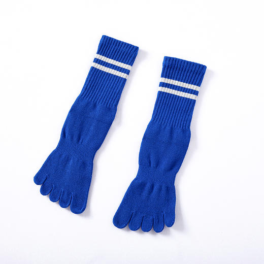 《15送1》哈瓦塔瑜伽罗纹全棉中筒五指袜 商品图6