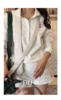 复古学院爱心领POLO衫纯白网球套装 商品缩略图0