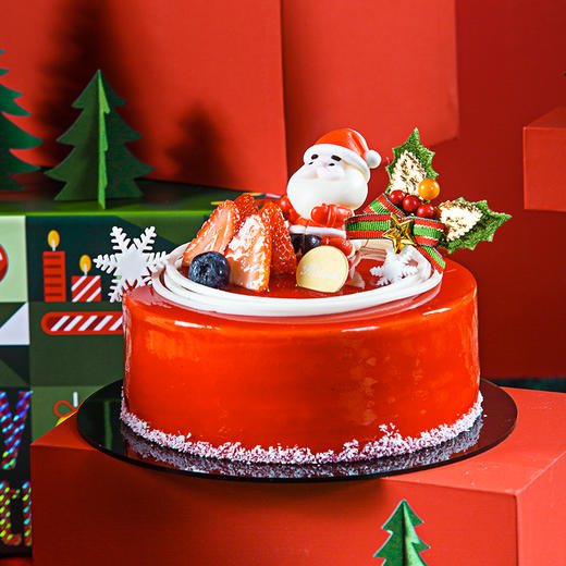 圣诞缤纷红莓酪酪6# 商品图0