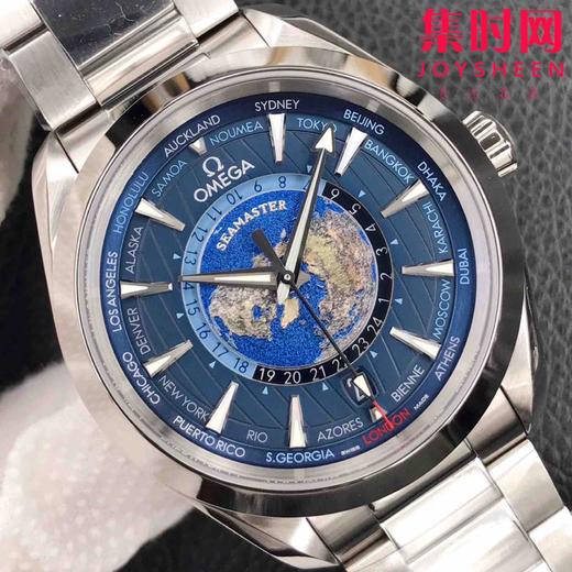 VS欧米茄海马世界时系列 43MM Aqua Terra 世界时腕表 商品图3