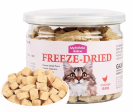 麦富迪猫零食鲜肉冻干成幼猫咪宠物零食鸡肉味54g