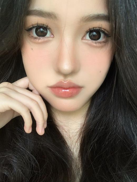 【日抛】 巨目黑桃 chonos日抛 直径14.4 着色13.7  |  【同品牌多盒更划算 完整选款色板在详情页里哟】| 基弧8.7 含水50％ 大直径黑色日抛 商品图5