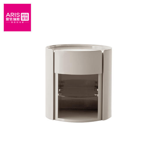 Aris【H606510圆床头柜】卧室家具 商品图0