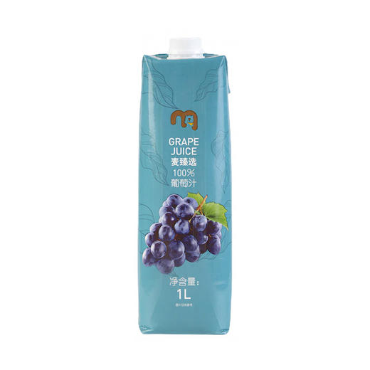 麦德龙 麦臻选 100%葡萄汁 1L 商品图0