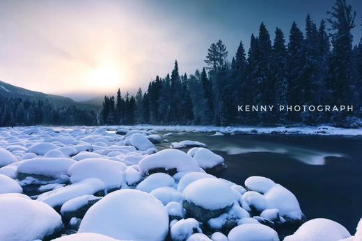 新疆“冬日仙境”伊犁天鹅泉、雾凇、赛里木湖蓝冰泡、昭苏天马踏雪&蓝冰玉湖8天摄影团 商品图9