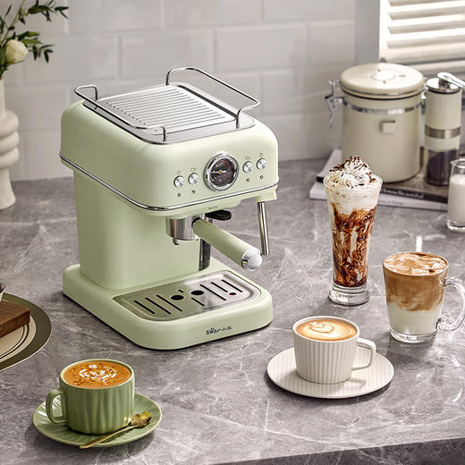 【小程序】小熊咖啡机 KFJ-E12Q5 绿色 冲制咖啡 商品图7