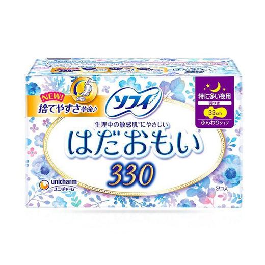 苏菲温柔肌超长夜用纤巧330 381135 商品图0