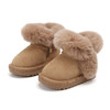 麦布熊女宝宝加绒毛毛鞋子婴儿学步鞋冬季棉鞋女童厚款雪地靴韩版 商品缩略图4