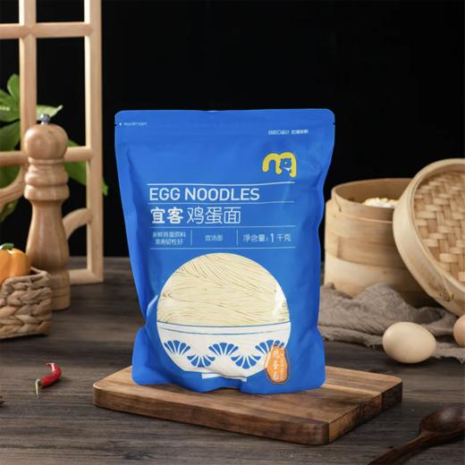 麦德龙 宜客 鸡蛋面 1kg 商品图1