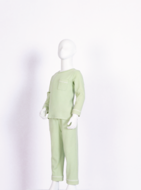 青云染童装植物染家居套装