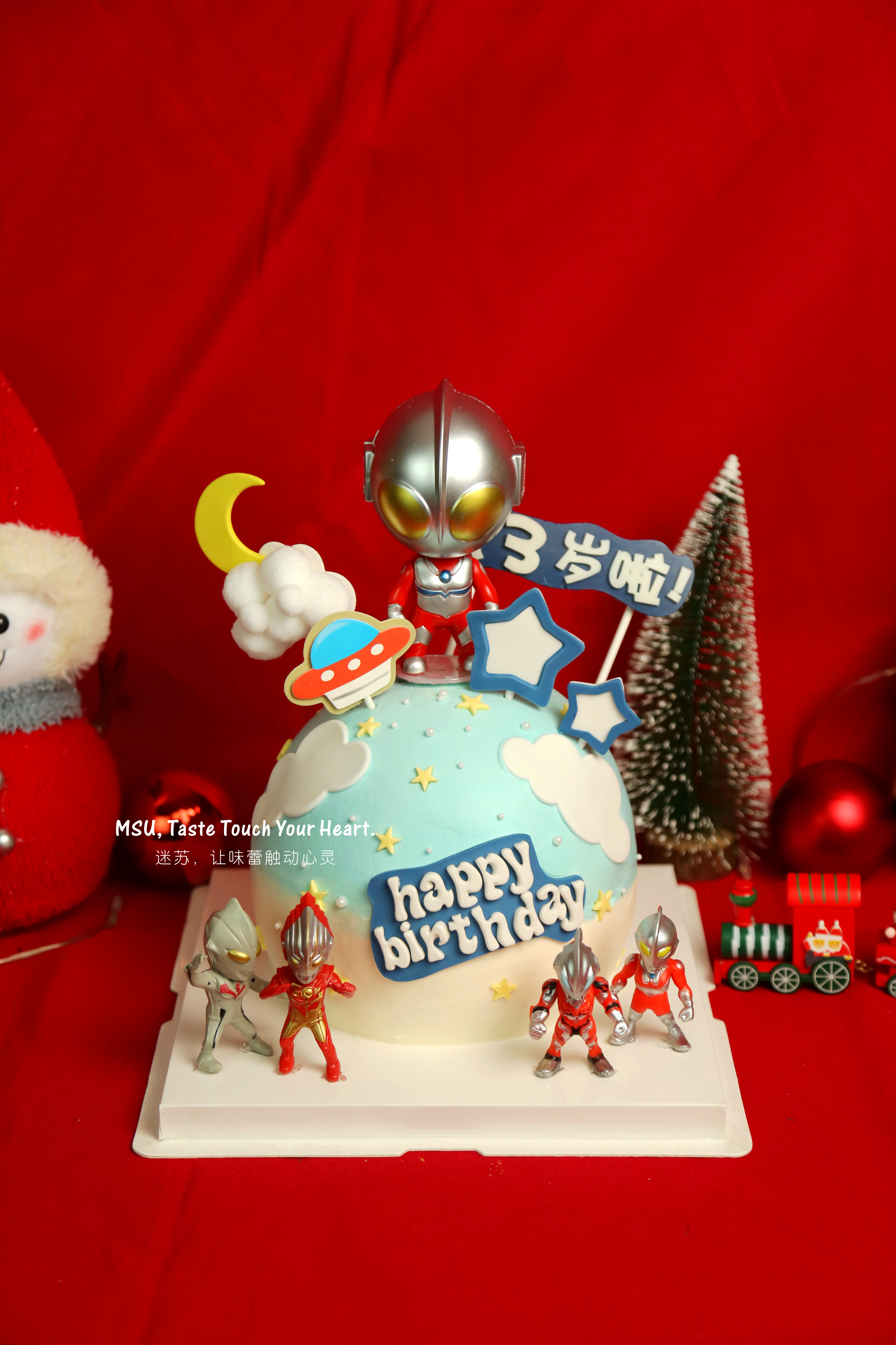 半球型造型（奥特曼，小王子，米妮，小兔）蛋糕