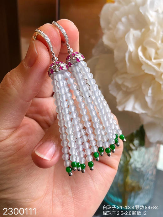 2300111，珠子耳坠。具体价格微信咨询 商品图5