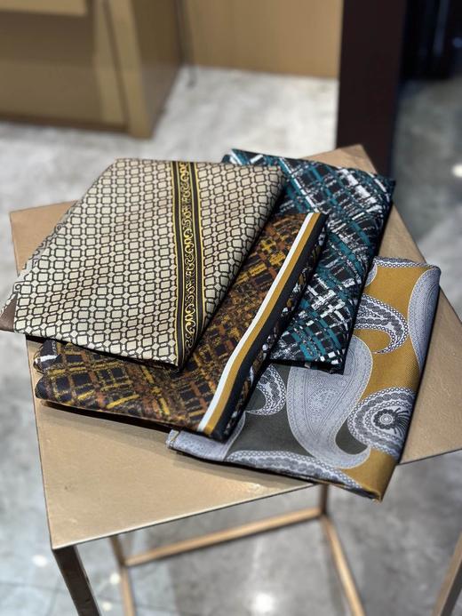 优品堂《时代印象》重磅100％桑蚕丝长巾 商品图1