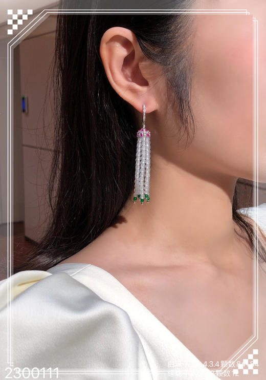 2300111，珠子耳坠。具体价格微信咨询 商品图4