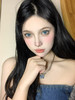 <月抛大直径>SUMMERBABY-印度女王蓝-14.5mm【0-800度 无525/575】 商品缩略图1
