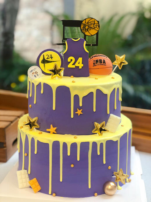 双层篮球球衣奶油蛋糕 下单前请仔细阅读商品详情 商品图0