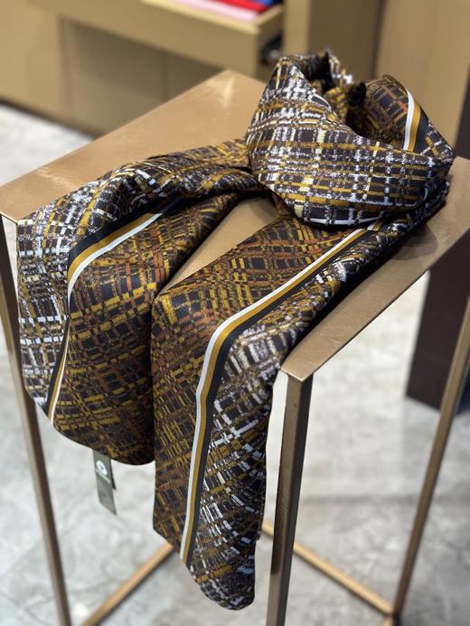 优品堂《时代印象》重磅100％桑蚕丝长巾 商品图8