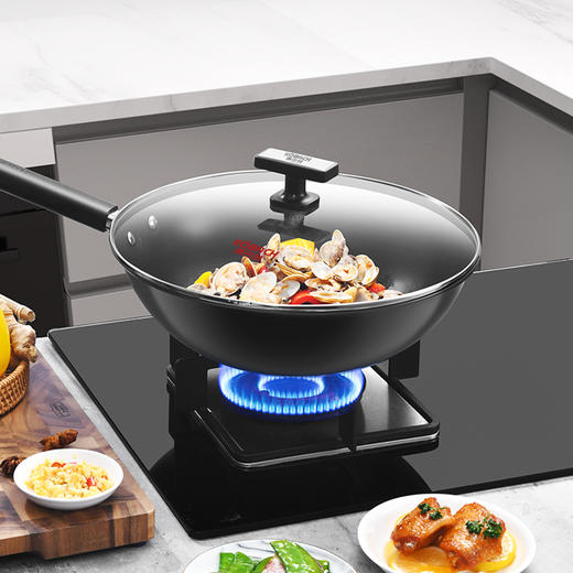 康巴赫坚玖精铁炒锅32cm 商品图8