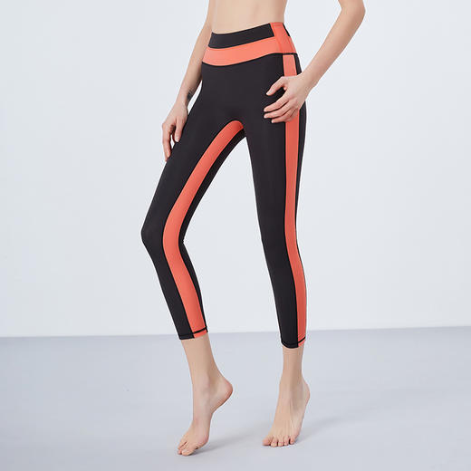 卡益高腰裸感九分裤KL03414女士瑜伽裤紧身健身裤 商品图3