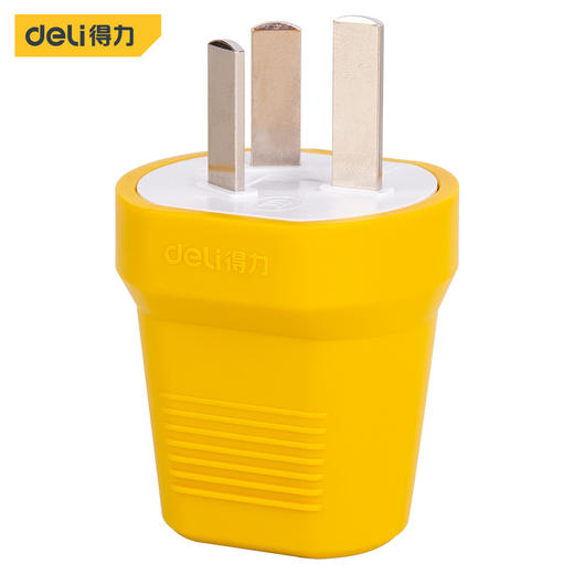 得力T18297电源插头三插10A 商品图0