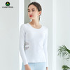 卡益裸感长袖上衣KN03108女士瑜伽服健身服 商品缩略图1