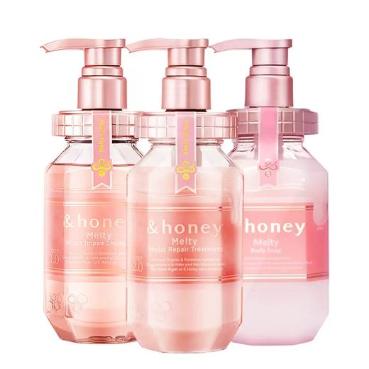 【门店直发】【适合中性及易出油发质】&honey安蒂花子 水感丰盈滋养洗发水 樱花款 440ml（版本随机发货） 商品图3