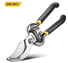 得力DL2778重型修枝剪全金属手柄8"(黑)