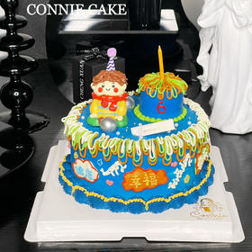 【1266】韩国风格小男孩+小蛋糕