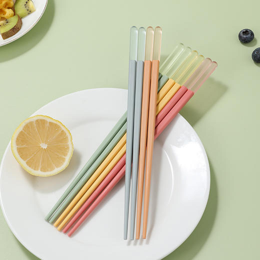 【悦舍专享】康巴赫果冰纷合金家用筷子 商品图11