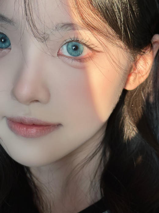 <月抛大直径>SUMMERBABY-印度女王蓝-14.5mm【0-800度 无525/575】 商品图8