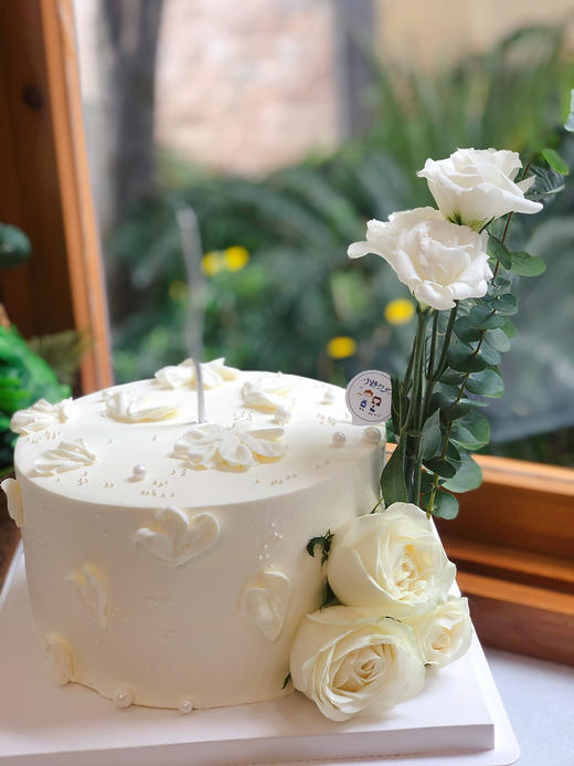 鲜花奶油蛋糕 下单前请仔细阅读商品详情 商品图0