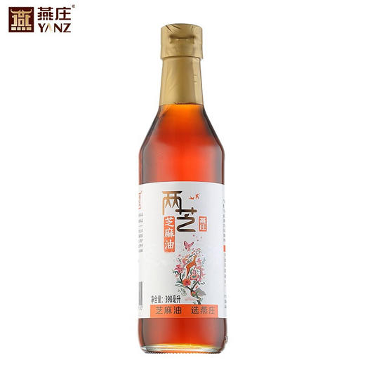 燕庄两芝芝麻香油398ml 商品图0