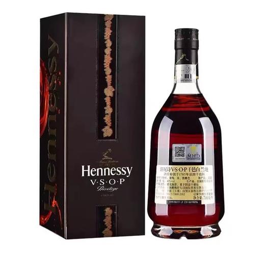 轩尼诗 Hennessy·VSOP 干邑白兰地 40度 350ml/700ml/1000ml 法国原装进口洋酒 送礼 自饮 商务宴请 商品图6