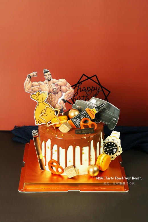 男士猛男款蛋糕 商品图0