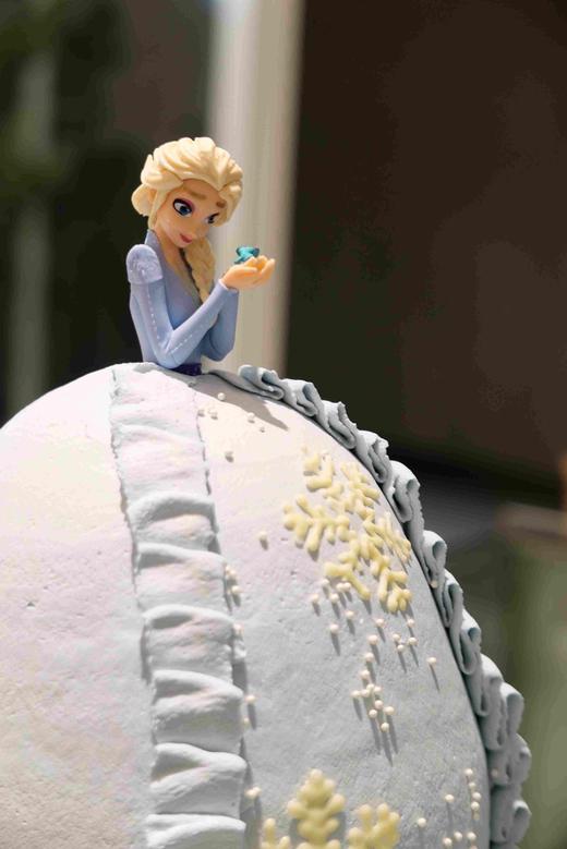 ELSA 艾莎公主哎八寸，戚风蛋糕+水果 商品图2